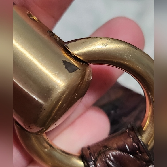 Brahmin leather handbag WITH rose charms - Picture 12 of 12